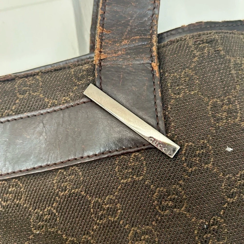 Gucci Brown Monogram Men's Bag